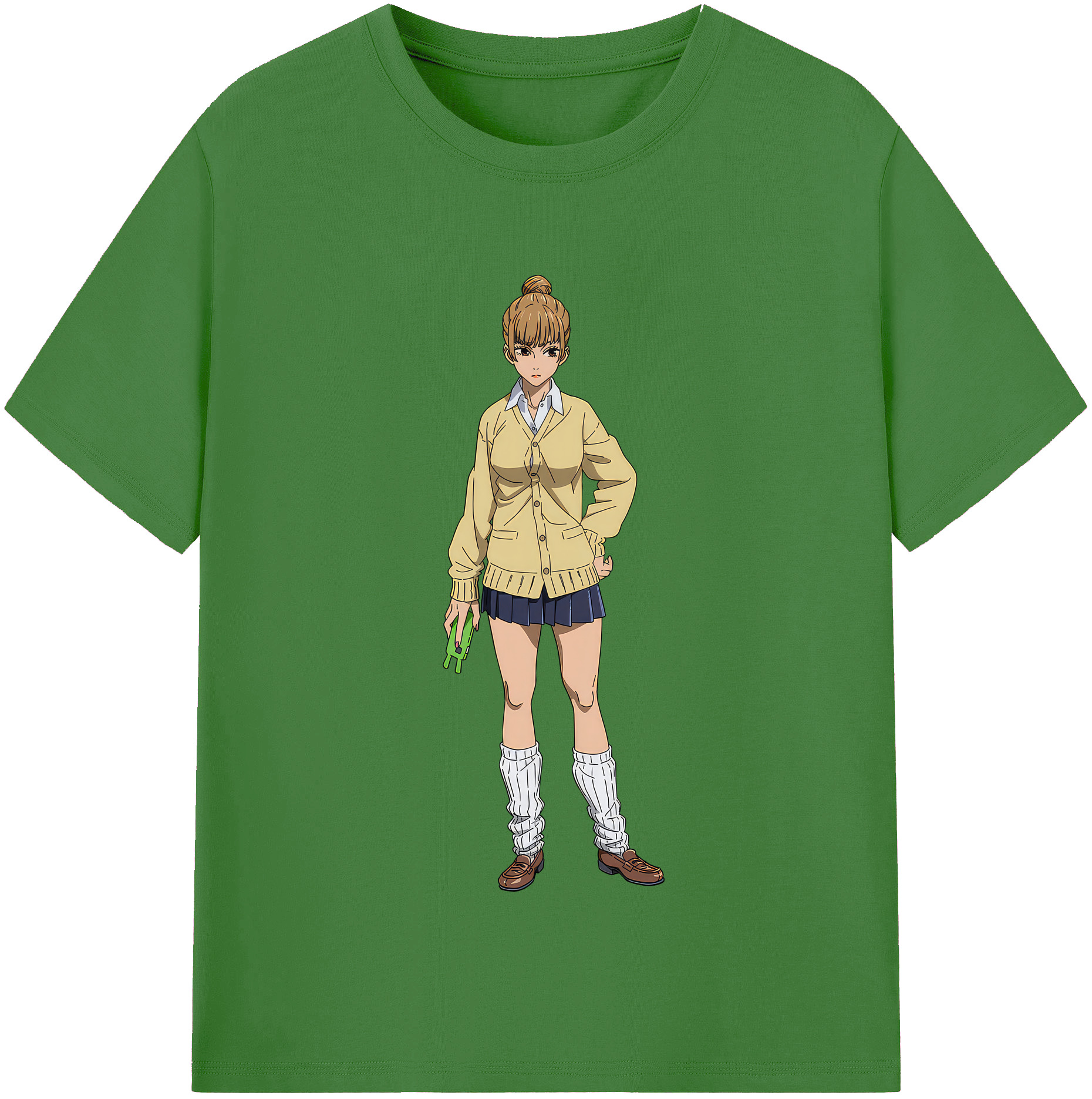 （画像用） 呪術廻戦 Jujutsu Kaisen レディースカジュアルプリントTシャツ（綿100％）